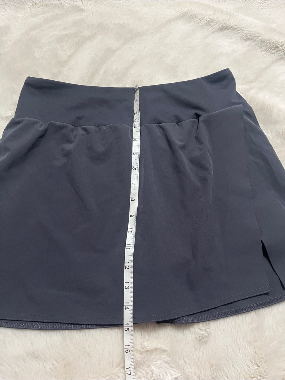 Fabletics gray Athletic Skort with Reflective Logo - Picture 5 of 7